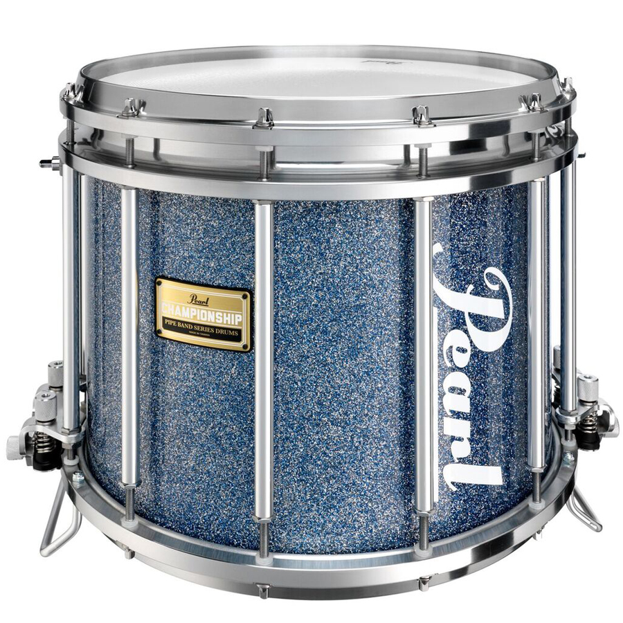 Pipe Band Snare Drum UK Pearl Medalist FFXPMD1412 Crystal Rain Pearl Pipe Band Drums